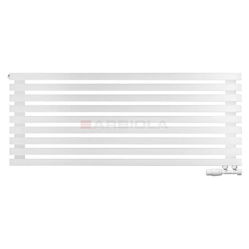Arbiola Ritmo Gorizont V 1200-40-09 секций белый горизонтальный радиатор c нижним подключением