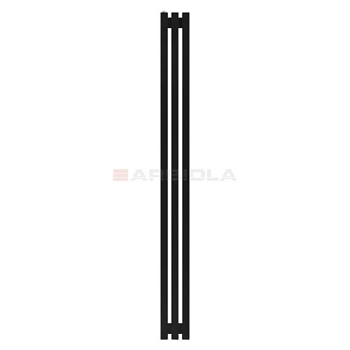  Arbiola Ritmo H 1500-40-03 секции черный вертикальный радиатор c боковым подключением