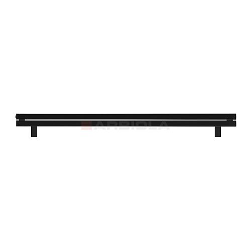 Arbiola Gorizont Liner HZ 2000-36-02 секции черный горизонтальный радиатор c боковым подключением с ножками