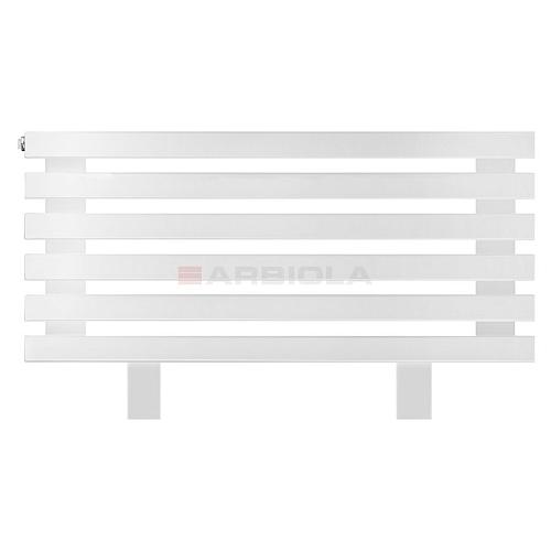 Arbiola Gorizont Ritmo HZ 1000-40-06 секций белый горизонтальный  радиатор c боковым подключением (на ножках)