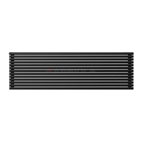 Arbiola Gorizont Iris H 2200-42-13 секции черный горизонтальный радиатор c боковым подключением