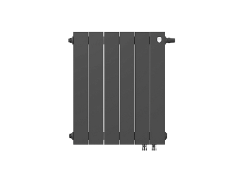 Royal Thermo Piano Forte Noir Sable VDR 500/6 секции БиМеталлический радиатор