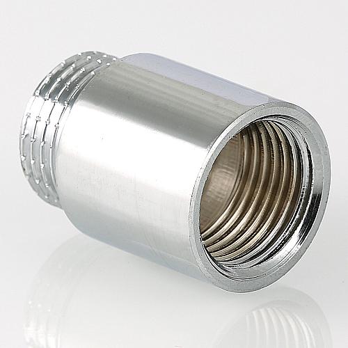 Valtec 1/2" x 80 мм Удлинитель хромированный внутренняя/наружная резьба