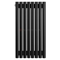 Arbiola Iris 42 H 700-42-08 секции черный вертикальный радиатор c боковым подключением