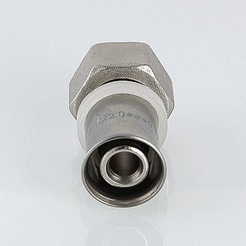 Valtec16 (2,0) мм х 1/2” Пресс-фитинг для подключения металлопластиковой трубы или полимерной трубы