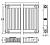 Kermi FKO 11 600х400 панельный радиатор с боковым подключением