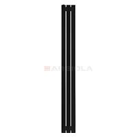 Arbiola Liner H 1800-36-03 секции черный вертикальный радиатор c боковым подключением