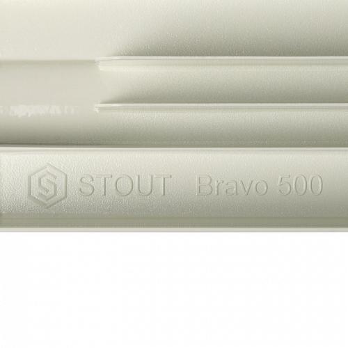 Stout Bravo 500 06 секции Алюминиевый радиатор секционный 