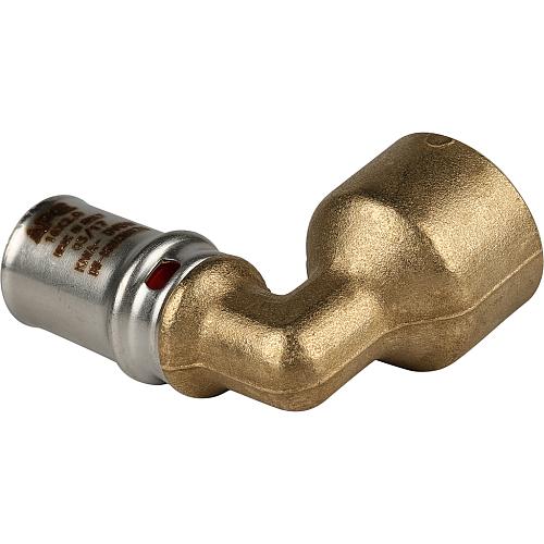 STOUT Угольник-переходник 16xG 1/2" с внутренней резьбой для металлопластиковых труб прессовой