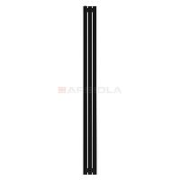 Arbiola Liner H 2500-36-03 секции черный вертикальный радиатор c боковым подключением