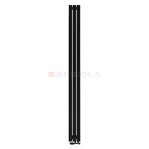 Arbiola Mono V 2200-60-03 секции черный вертикальный радиатор c нижним подключением
