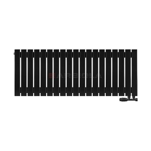 Arbiola Liner V 500-36-19 секции черный вертикальный радиатор c нижним подключением