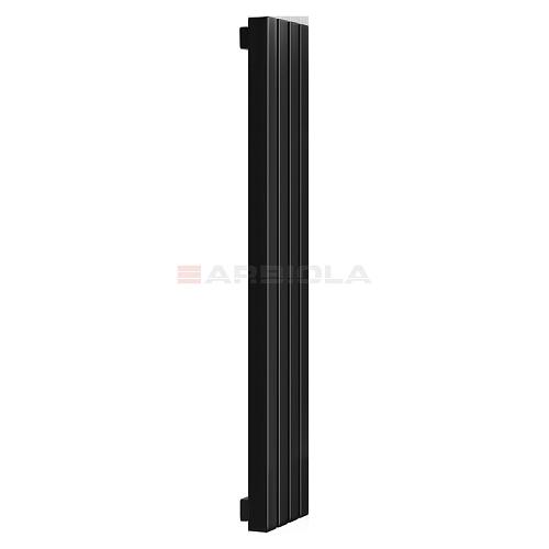 Arbiola Mono H 1200-60-14 секции черный вертикальный радиатор c боковым подключением