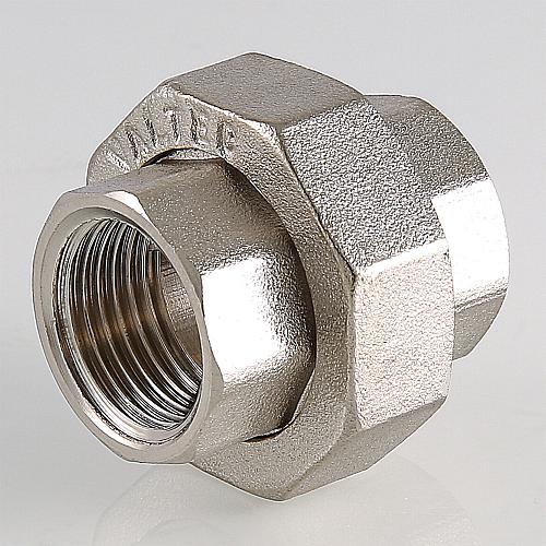 Valtec 1/2" Муфта разъемная латунная никелированная