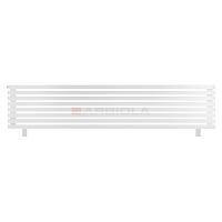 Arbiola Gorizont Ritmo HZ 2200-40-08 секций белый горизонтальный  радиатор c боковым подключением (на ножках)