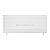 Arbiola Gorizont Liner HZ 2200-36-13 секции белый горизонтальный радиатор c боковым подключением с ножками