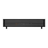 Arbiola Gorizont Liner HZ 2000-36-06 секции черный горизонтальный радиатор c боковым подключением с ножками