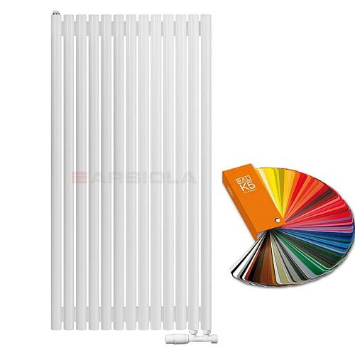 Arbiola Iris 42 V 1200-42-13 секции цветной вертикальный радиатор c нижним подключением