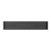Arbiola Gorizont Iris H 2200-42-08 секции черный горизонтальный радиатор c боковым подключением