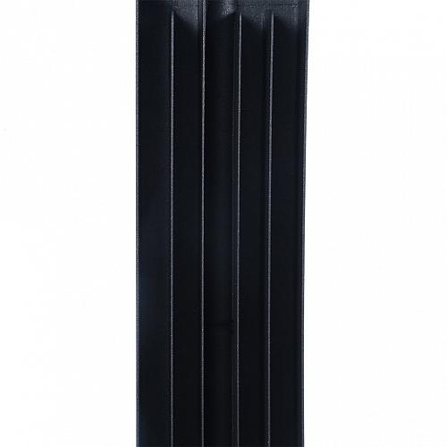 Global Style Plus 500 02 cекции БиМеталлический секционный радиатор черный (глобал)
