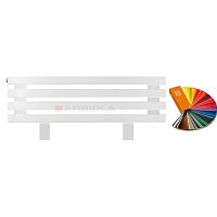 Arbiola Gorizont Ritmo HZ 750-40-04 секции цветной горизонтальный  радиатор c боковым подключением (на ножках)