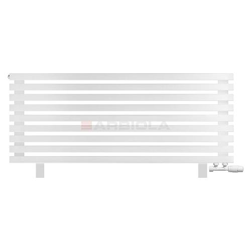 Arbiola Gorizont Ritmo VZ 1250-40-09 секций белый горизонтальный  радиатор c нижним подключением (на ножках)