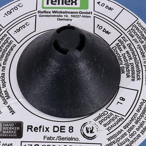 Reflex DE 8 PN10 гидроаккумулятор  для систем водоснабжения