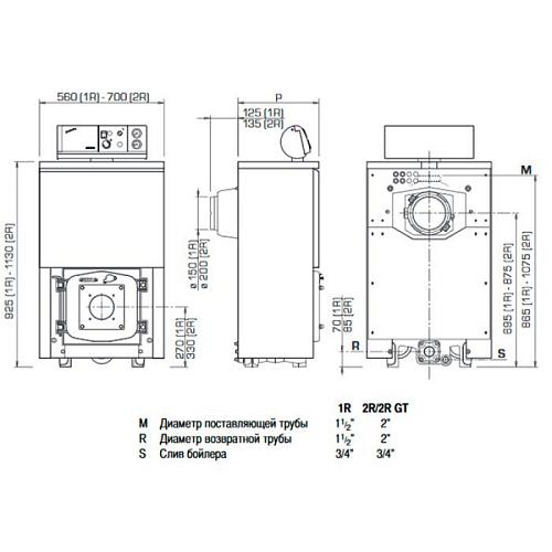Sime Rondo 2R 8 OF Газовый напольный одноконтурный котел