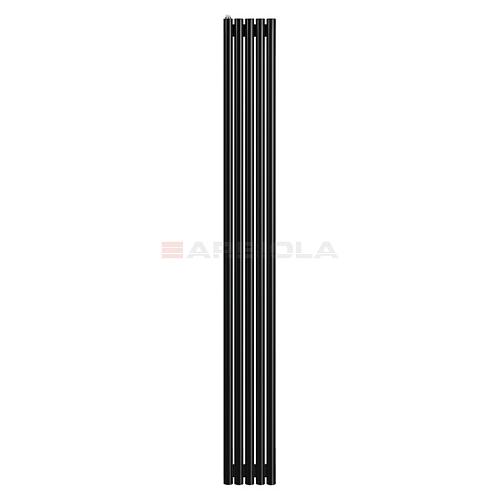 Arbiola Iris 42 H 2000-42-05 секции черный вертикальный радиатор c боковым подключением