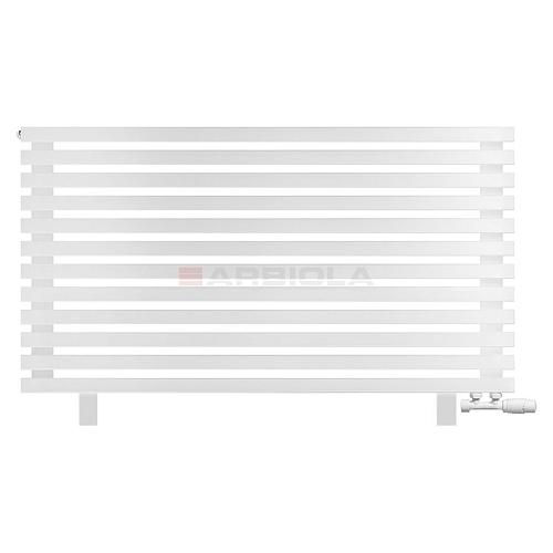 Arbiola Gorizont Ritmo VZ 1200-40-12 секций белый горизонтальный  радиатор c нижним подключением (на ножках)
