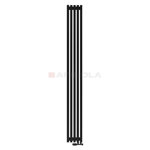Arbiola Ritmo V 2500-40-05 секции черный вертикальный радиатор c нижним подключением
