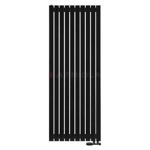 Arbiola Liner V 1750-36-10 секции черный вертикальный радиатор c нижним подключением