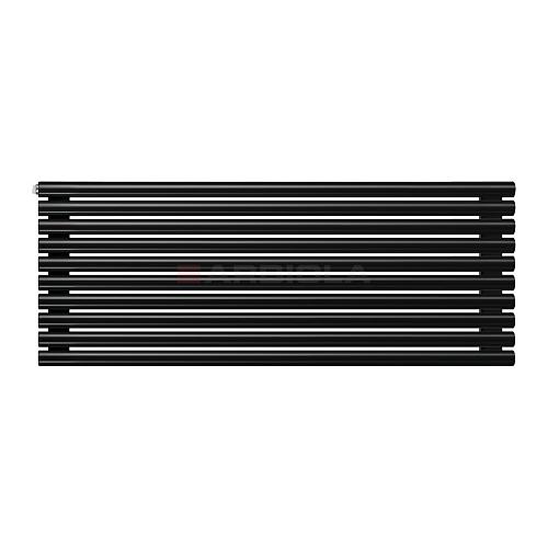 Arbiola Gorizont Iris H 1200-42-10 секции черный горизонтальный радиатор c боковым подключением