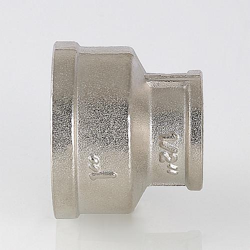 Valtec 1" x 1/2" Латунная никелированная муфта