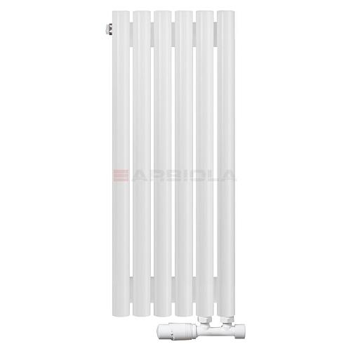 Arbiola Iris 42 V 700-42-06 секции белый вертикальный радиатор c нижним подключением