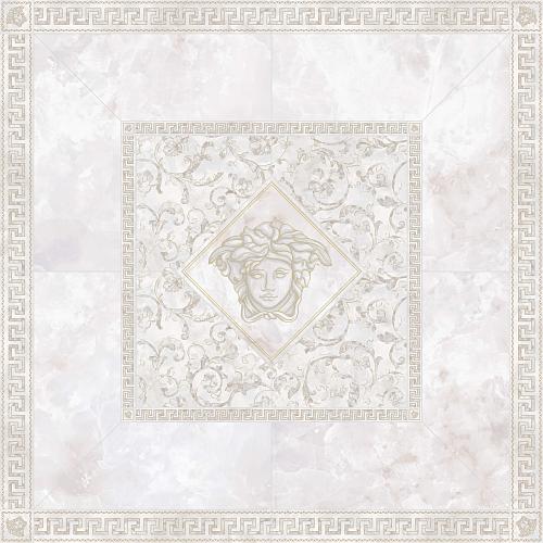 Versace Emote Rosone Onice Bianco 156x156 см Декор