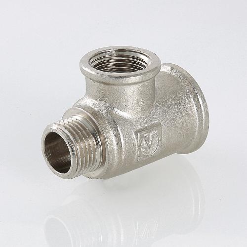 Valtec 3/4" х 3/4" х 1/2" Тройник переходной наружная-внутренняя-внутренняя резьба