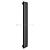 Arbiola Liner H 1200-36-16 секции черный вертикальный радиатор c боковым подключением