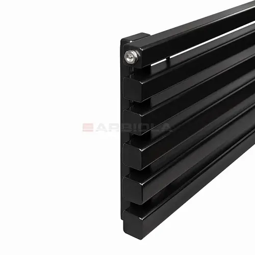 Arbiola Gorizont Ritmo V 500-40-10 секции черный горизонтальный радиатор c нижним подключением