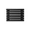 Arbiola Gorizont Iris H 600-42-07 секции черный горизонтальный радиатор c боковым подключением