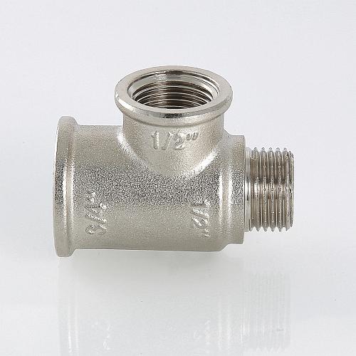 Valtec 3/4" х 3/4" х 1/2" Тройник переходной наружная-внутренняя-внутренняя резьба