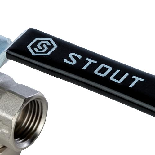 SVF 0001 000025 STOUT 1 Кран шаровой с фильтром