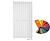 Arbiola Liner V 1000-36-10 секции цветной вертикальный радиатор c нижним подключением