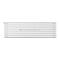 Arbiola Gorizont Iris H 1250-42-08 секции белый горизонтальный радиатор c боковым подключением