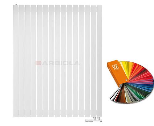 Arbiola Liner V 1000-36-15 секции цветной вертикальный радиатор c нижним подключением
