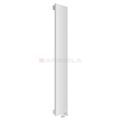 Arbiola Iris 42 V 2500-42-12 секции белый вертикальный радиатор c нижним подключением