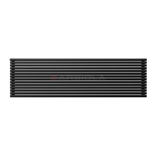 Arbiola Gorizont Iris H 2500-42-14 секции черный горизонтальный радиатор c боковым подключением