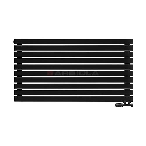 Arbiola Gorizont Liner V 1500-36-10 секции черный горизонтальный радиатор c нижним подключением