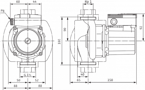 Wilo TOP-S 25/5 EM PN6/10 Циркуляционный насос