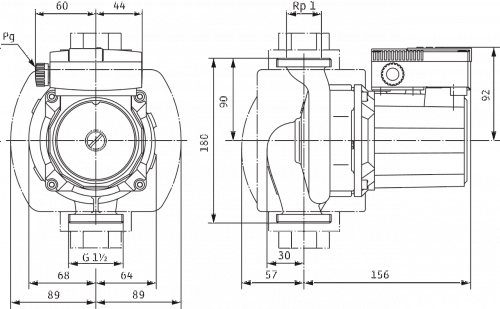 Wilo TOP-S 25/13 EM PN6/10 Циркуляционный насос